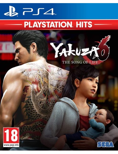 Yakuza 6 The Song Of Life PS Hits PS4