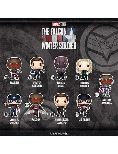 Funko POP! Marvel: The Falcon and the Winter Soldier - Sharon Carter