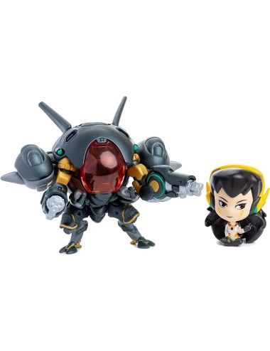 Figura Carbon D.Va with Meka - Overwatch Cute but Deadly Collection