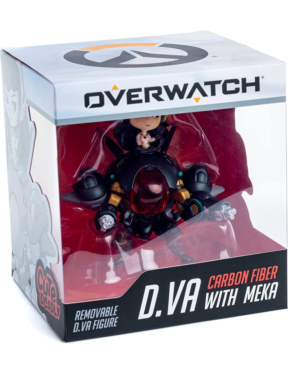 Figura Carbon D.Va with Meka - Overwatch Cute but Deadly Collection