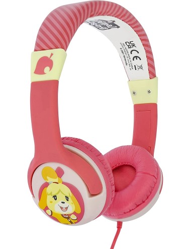 Auscultadores OTL Animal Crossing Isabelle Kids