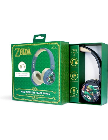 Auscultadores OTL Legend of Zelda Kids Wireless