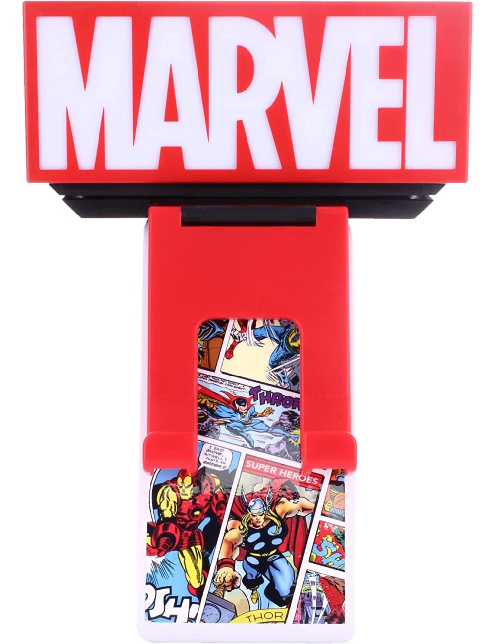 Suporte Cable Guy Ikon Marvel Logo Light Up