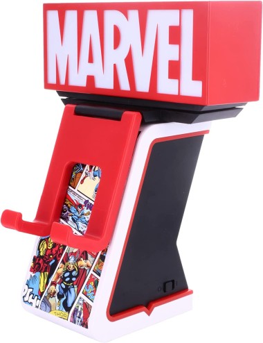 Suporte Cable Guy Ikon Marvel Logo Light Up