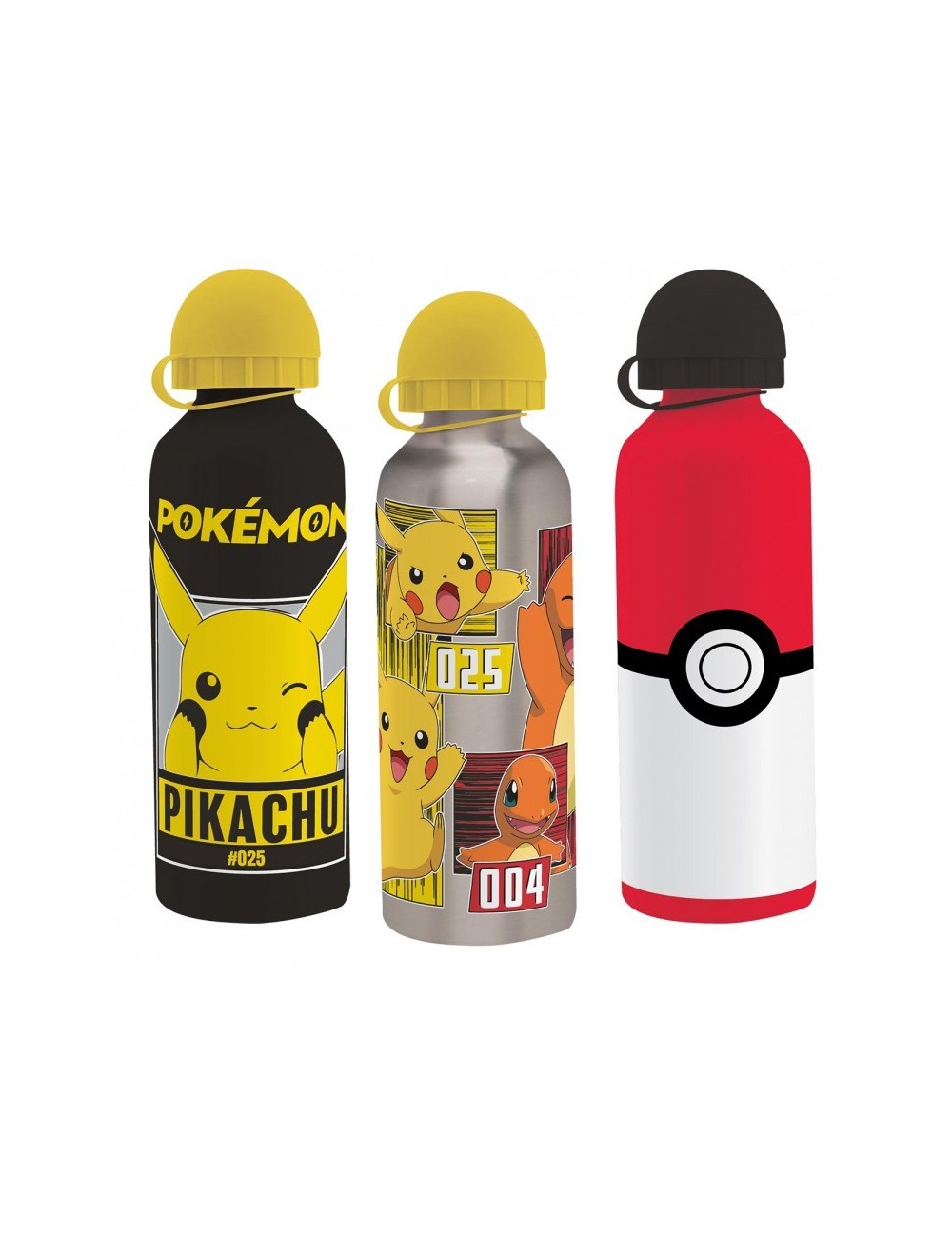 Garrafa Alumínio Pokémon 500ml - Sortido