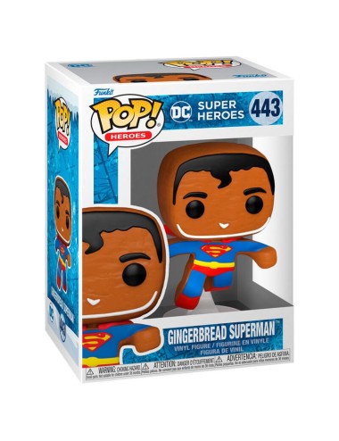 Figura POP DC Comics Holiday Gingerbread Superman