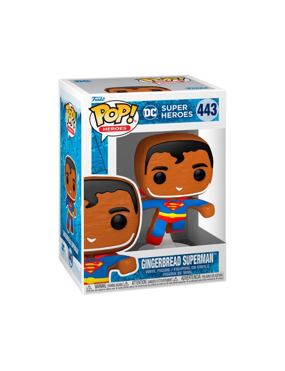 Figura POP DC Comics Holiday Gingerbread Superman