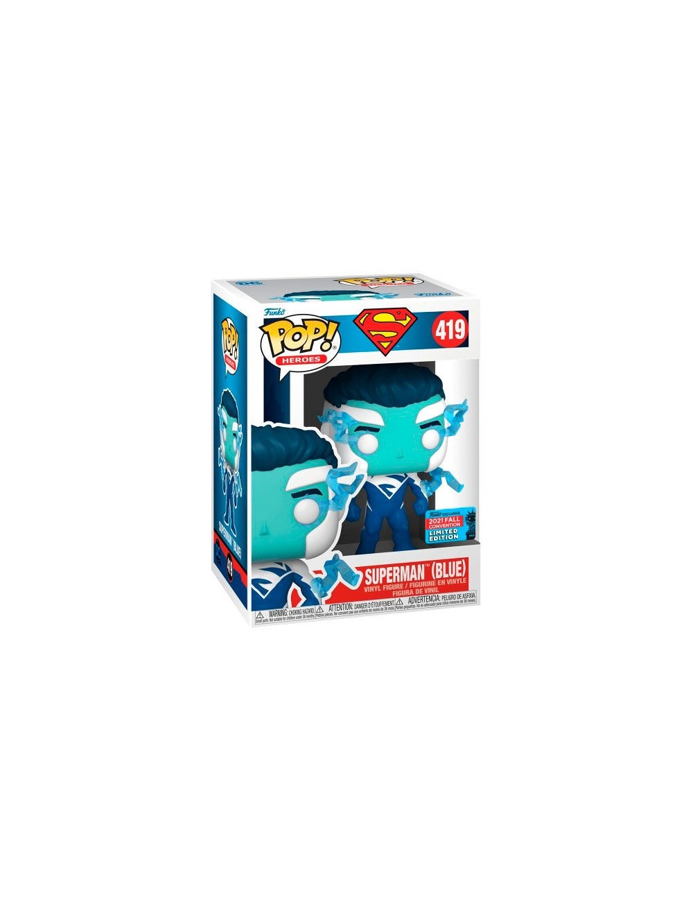 Figura POP DC Comics Superman Blue Exclusive