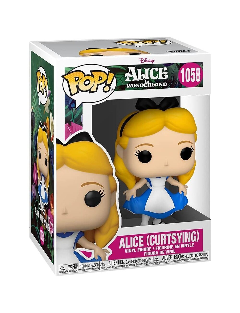 Figura POP Disney Alicia en el Pais de las Maravillas 70th Alice Curtsying
