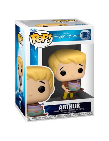Figura POP Disney Merlin El Encantador Arthur