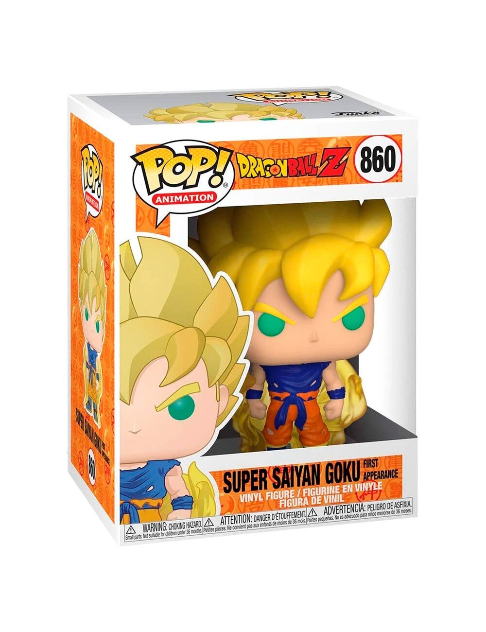 Figura POP Dragon Ball Z S8 Super Saiyan Goku First Appearance