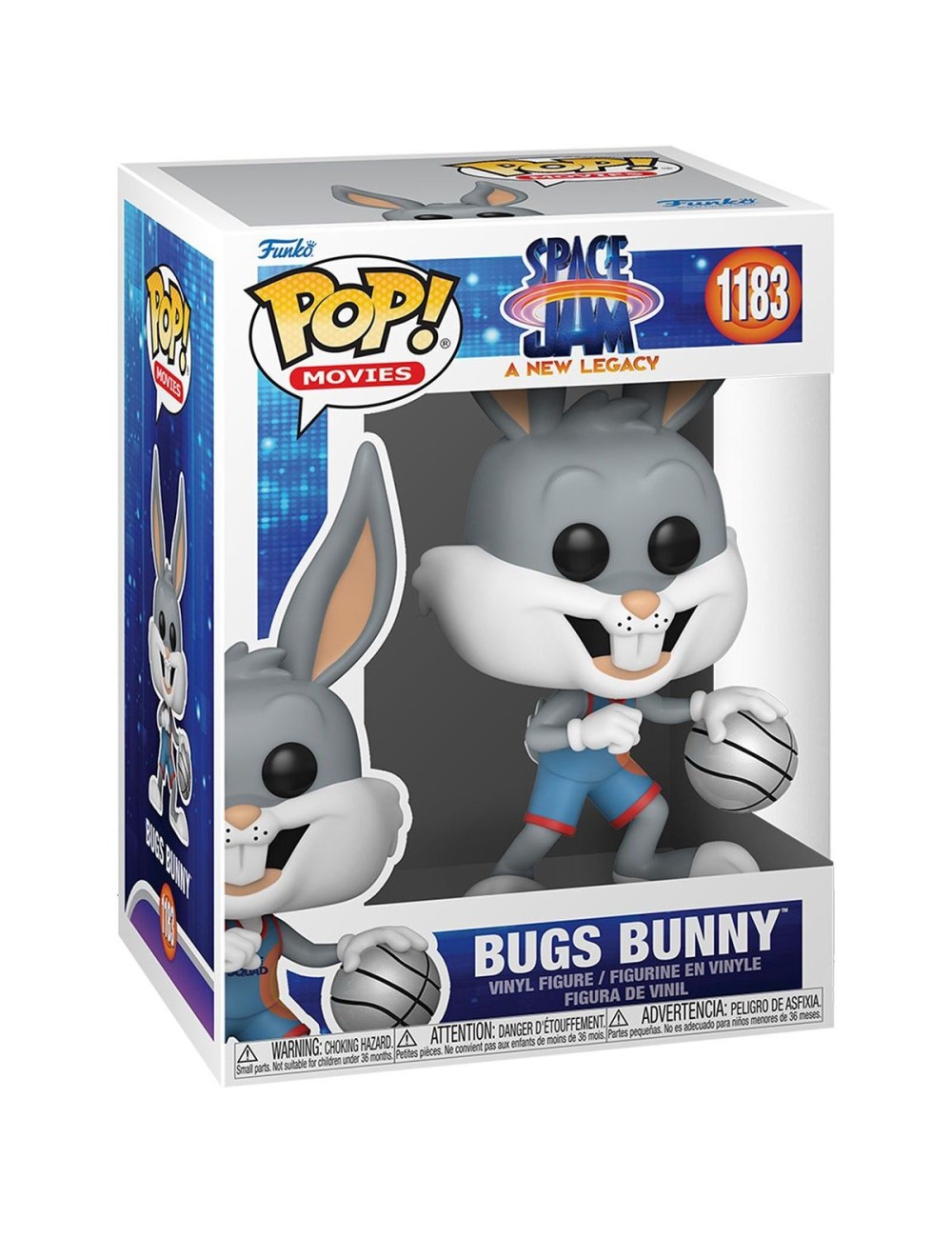 Figura POP Space Jam 2 Bugs Dribbling