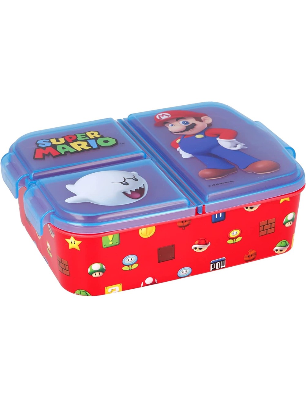 Lancheira Multi Compartimentos - Super Mario