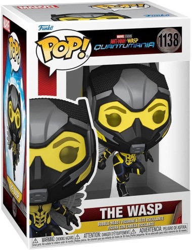 Funko Pop! Marvel: Ant-Man and the Wasp: Quantumania - Wasp* 1138 Bobble-Head