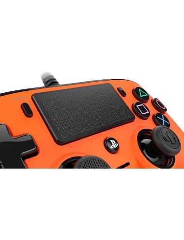 Comando PS4 Nacon Compact Controller - Laranja