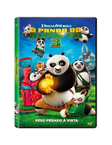 Filme DVD - O Panda do Kung Fu 3