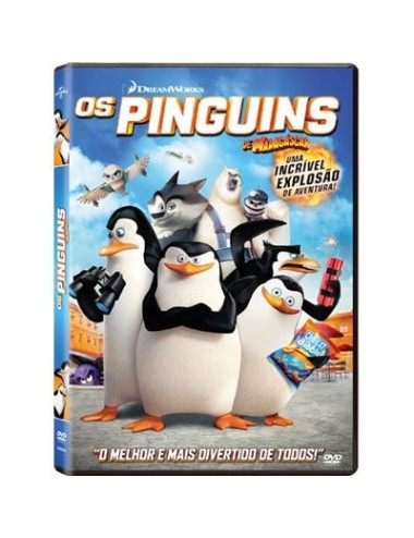Filme DVD - Os Pinguins de Madagáscar