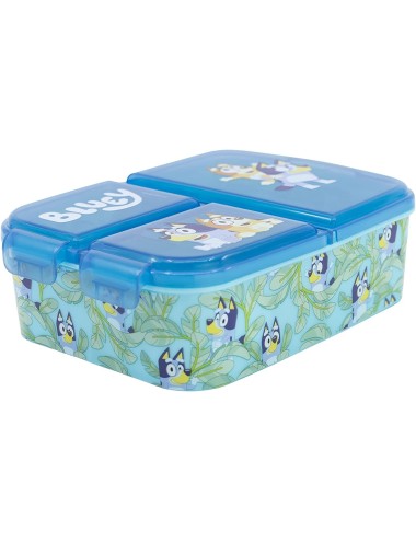 Lancheira Infantil 3 Compartimentos - Bluey