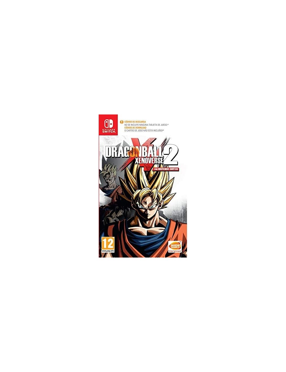 Dragon Ball Xenoverse 2 Nintendo Switch (Código na Caixa)