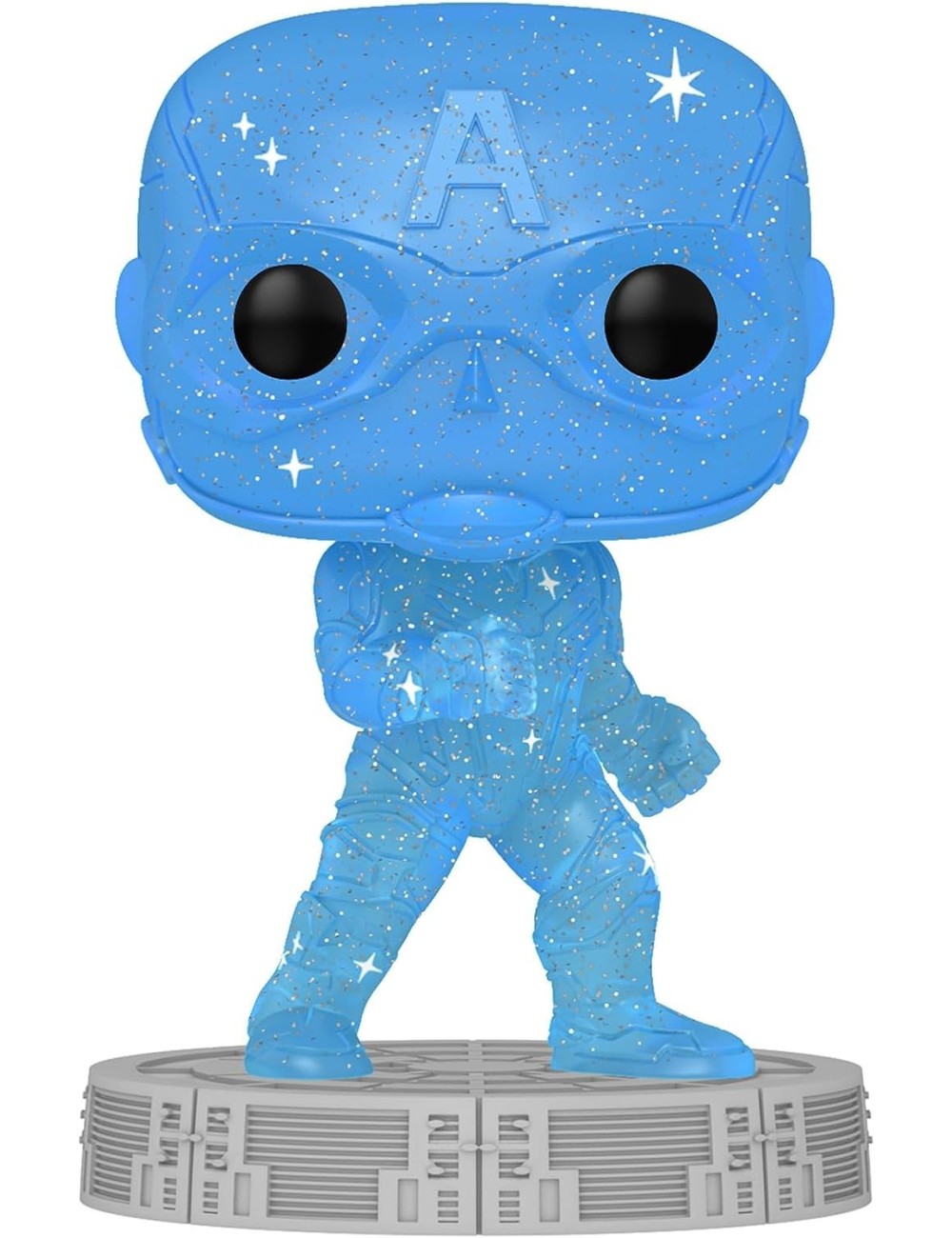Figura Pop! Art Series: Marvel Studios The Infinity Saga - Captain America 46 (Bobble-Head)
