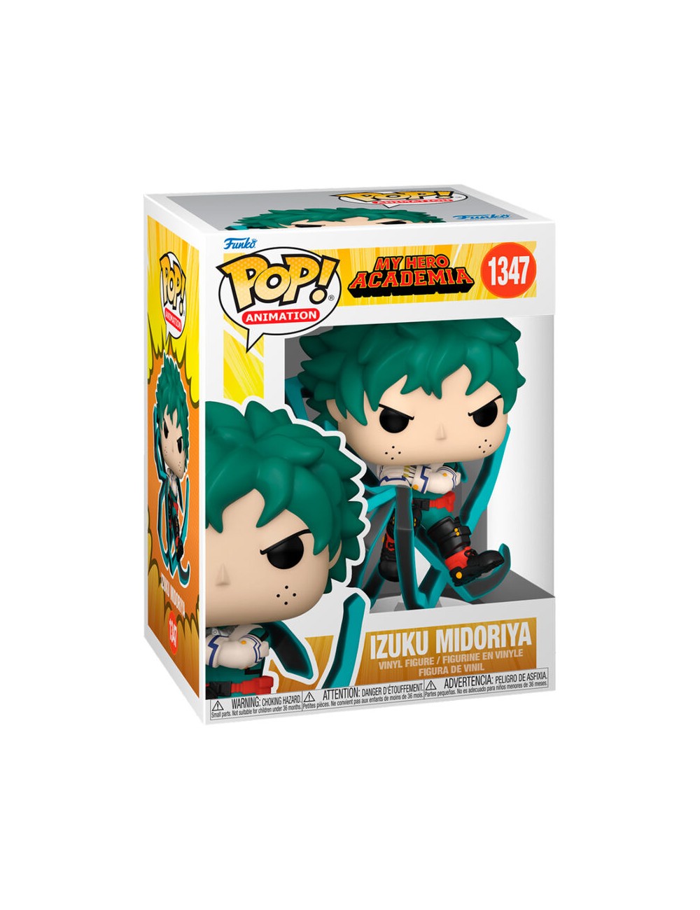 Funko Pop! Animation: My Hero Academia - Izuku Midoriya (with Black Whip) 1347 Vinyl Figure