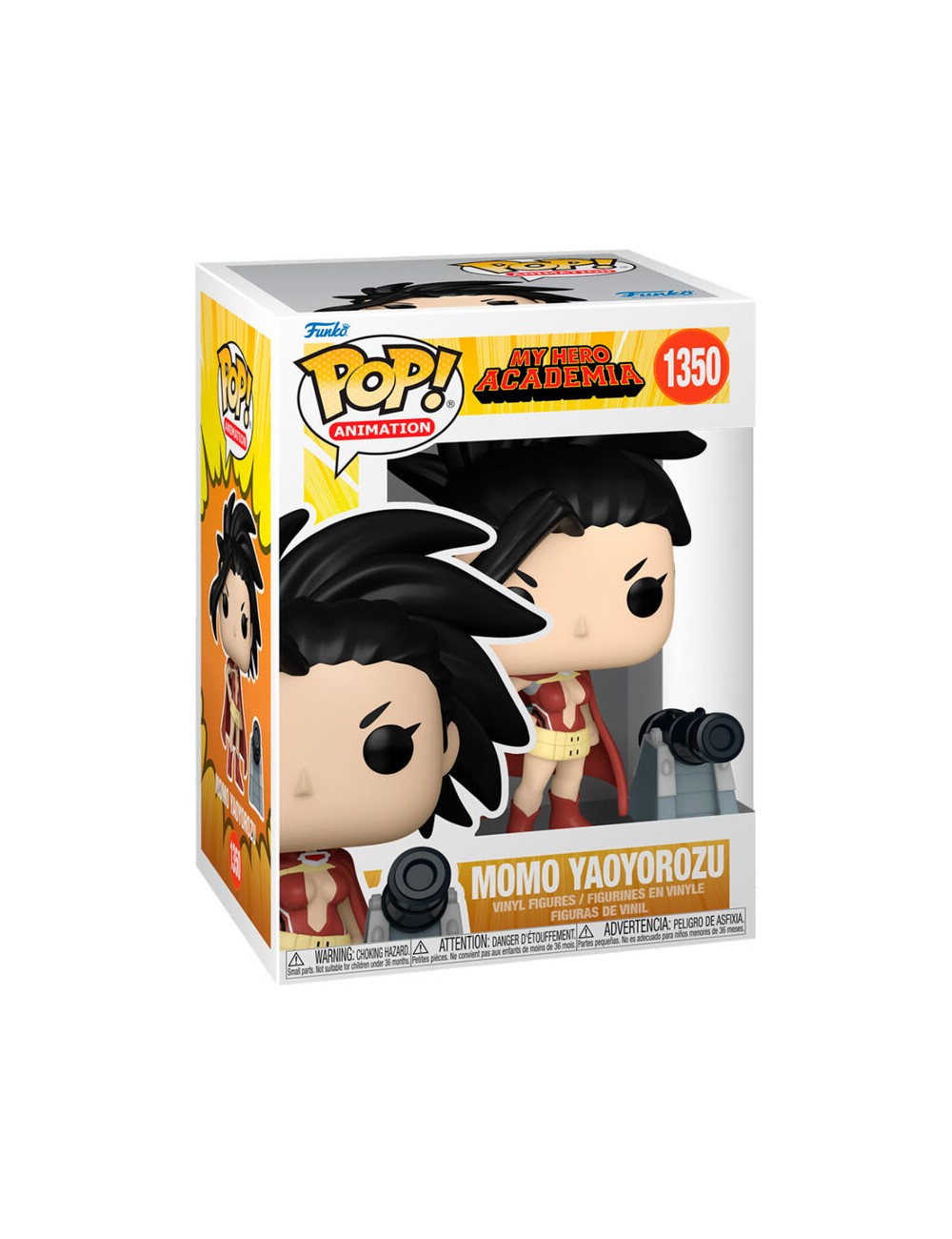 Funko Pop! Animation: My Hero Academia - Momo Yaoyorozu (with Cannon) 1350 Vinyl Figure