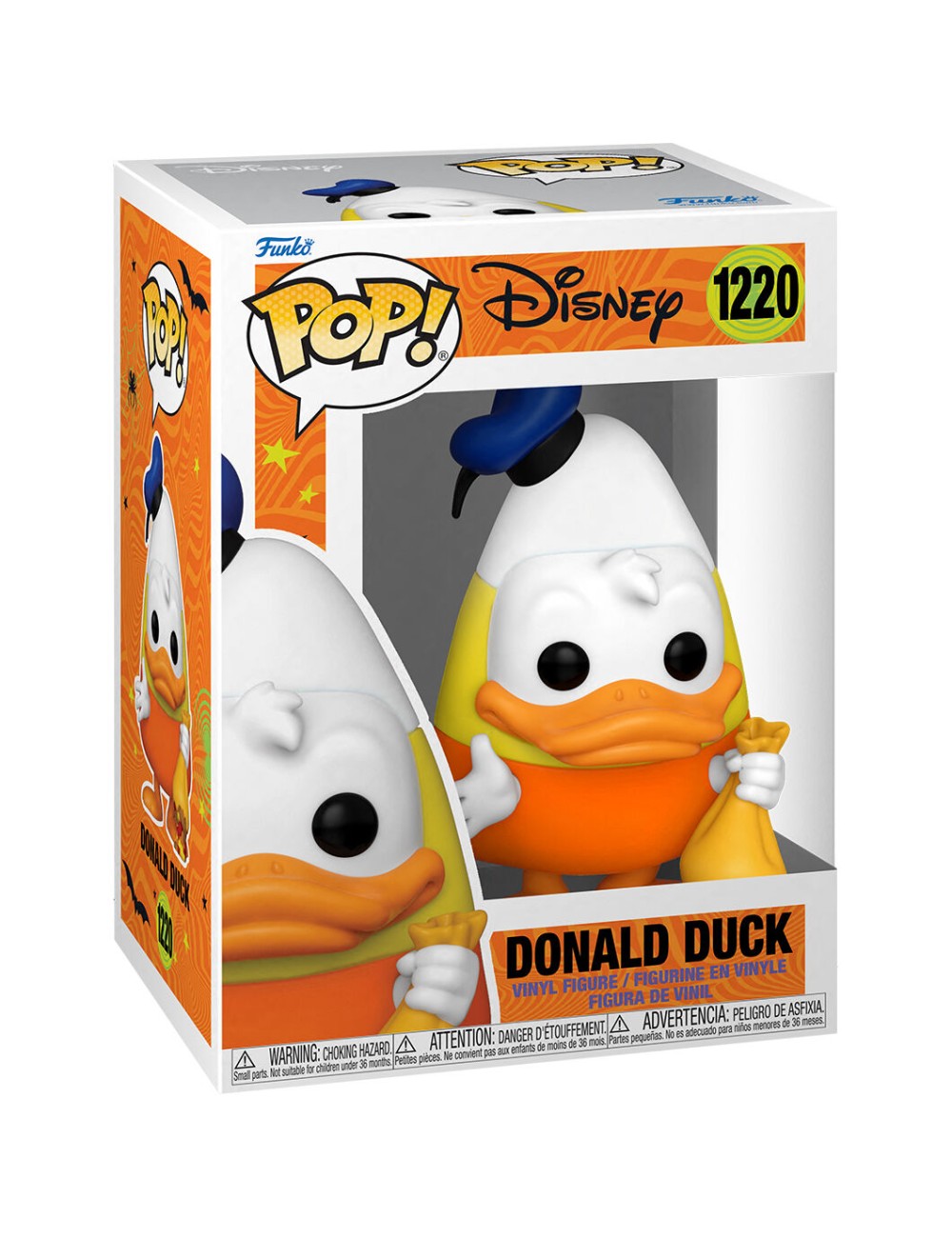 Funko Pop! Disney: Halloween S2 - Donald Duck (Trick or Treat) 1220 Vinyl Figure