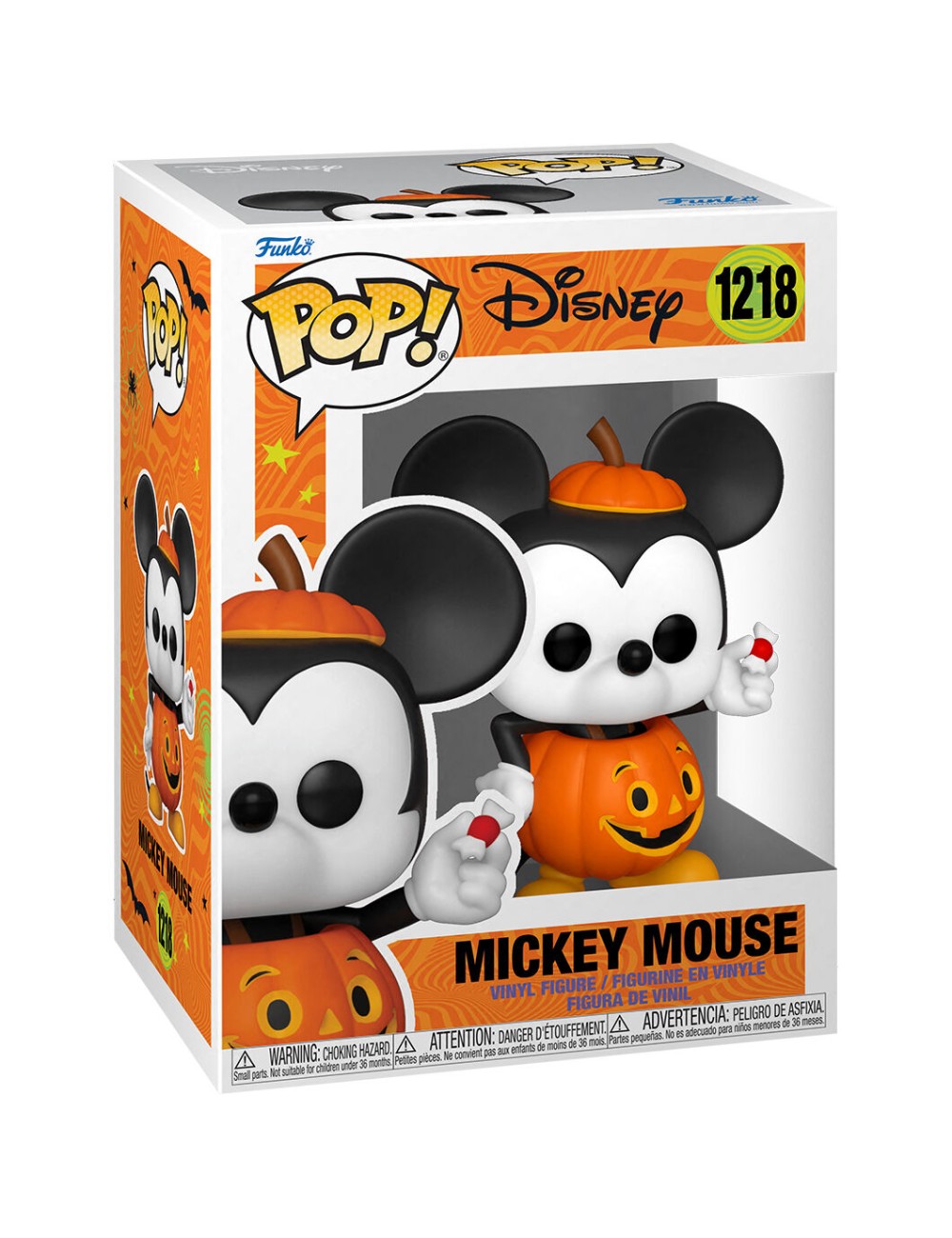 Funko Pop! Disney: Halloween S2 - Mickey Mouse (Trick or Treat) 1218 Vinyl Figure