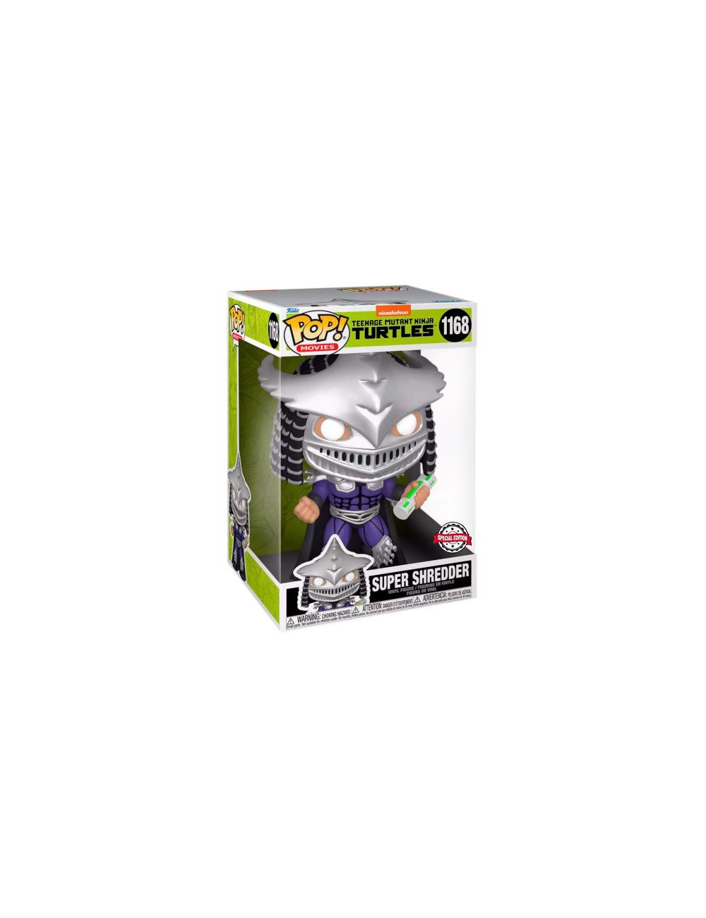 Funko Pop! Jumbo Movies: Teenage Mutant Ninja Turtles - Super Shredder (Special Edition) 1168 Vinyl Figure (10")