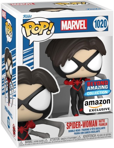 Funko Pop! Marvel: Spider-Woman Mattie Franklin (Special Edition) 1020 Bobble-Head Vinyl Figure