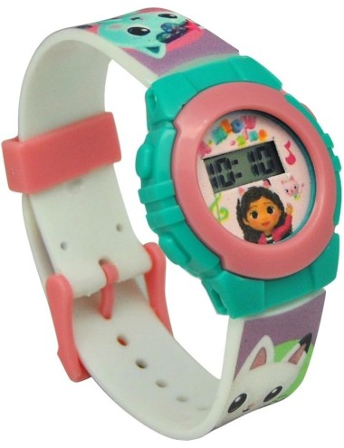 Relógio Digital - Gabby's Dollhouse