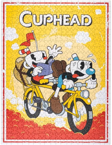 Puzzle 500 Peças - Cuphead "The Delicious Last Course"