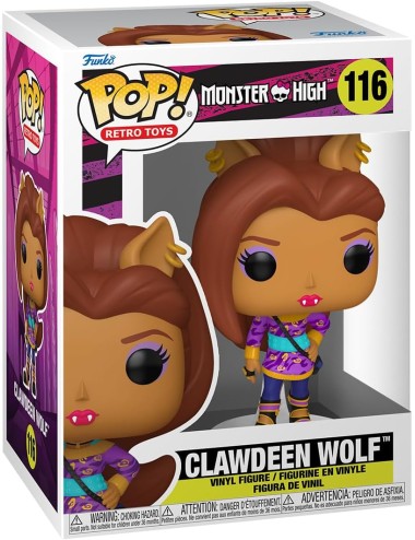 Figura Funko POP! Retro Toys: Monster High - Clawdeen Wolf 116