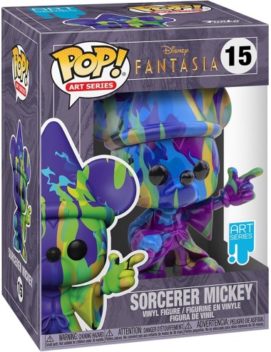 Figura Funko POP! Art Series: Disney Fantasia - Sorcerer Mickey 15 (Special Edition)