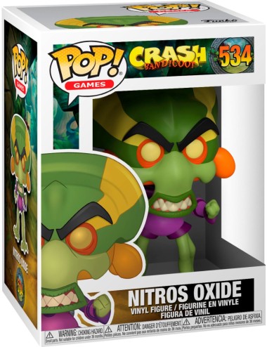 Figura Funko POP! Games: Crash Bandicoot - Nitros Oxide 534