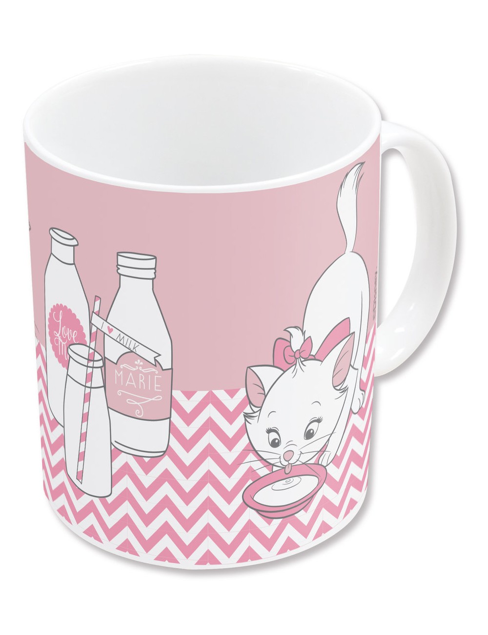 Caneca Cerâmica com Sublimação 325ml - Disney Classics Aristogatos Marie