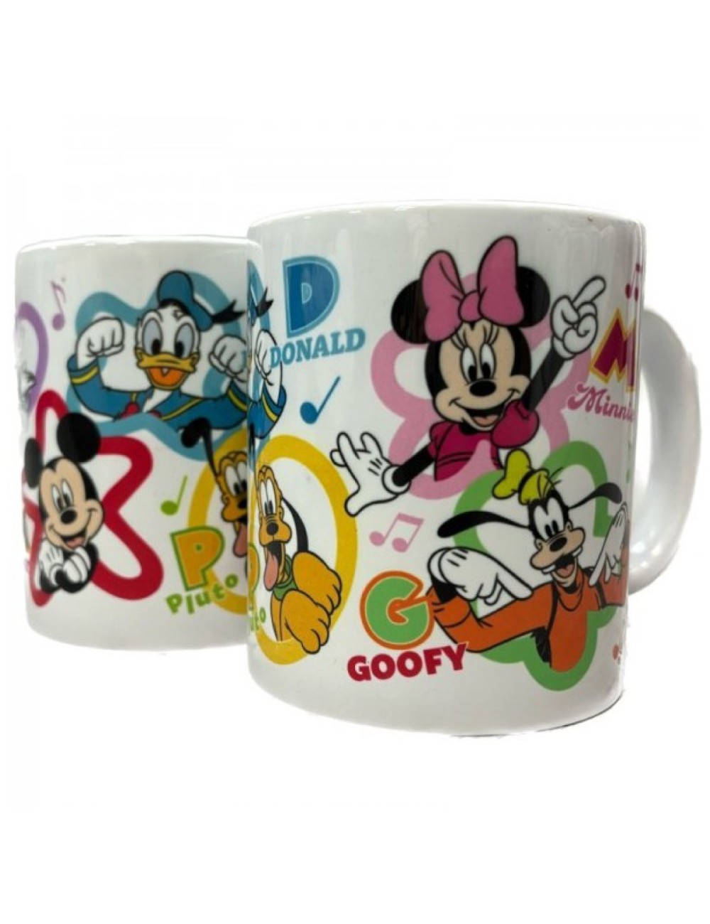Caneca Cerâmica com Sublimação 325ml - Mickey and Friends Musical
