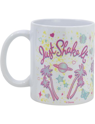 Caneca Cerâmica com Sublimação 325ml - Stitch Just Shake It