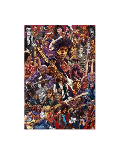 Poster Legendary Guitarists