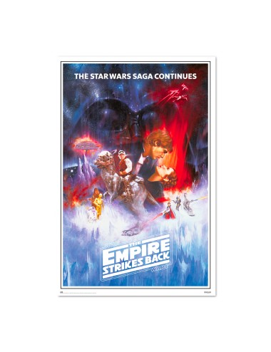 Poster Star Wars Classic O Impèrio Contra-Ataca
