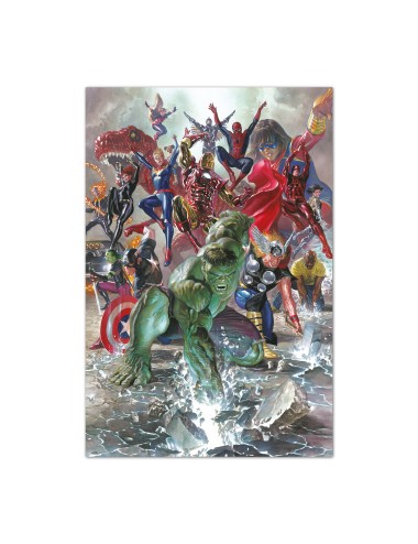 Poster Marvel Los Vengadores - Marvel Legacy By Alex Ross