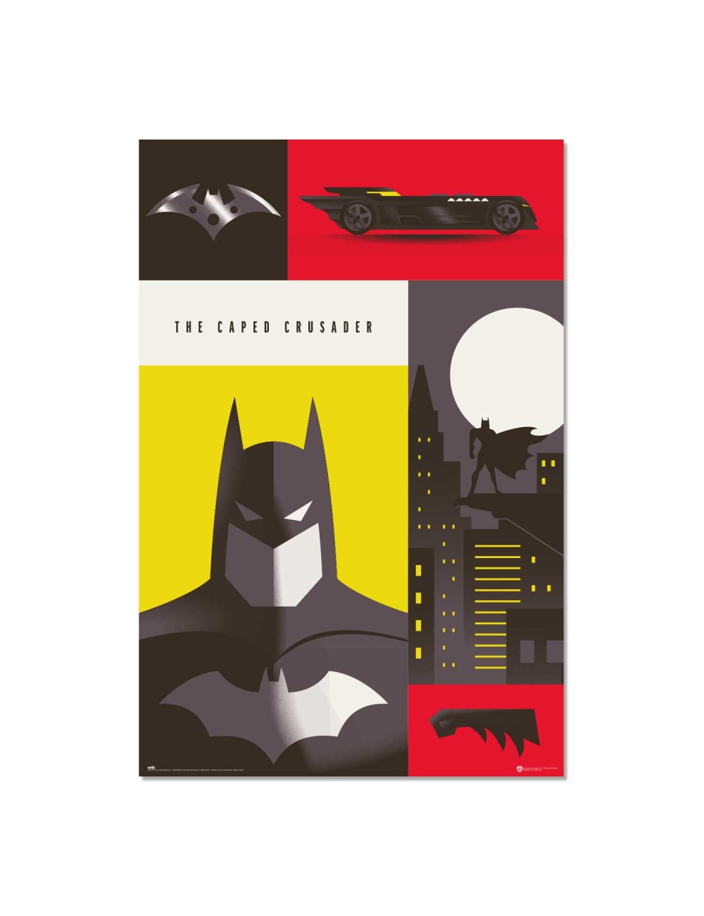 Poster Batman 100 Aniversario Wb