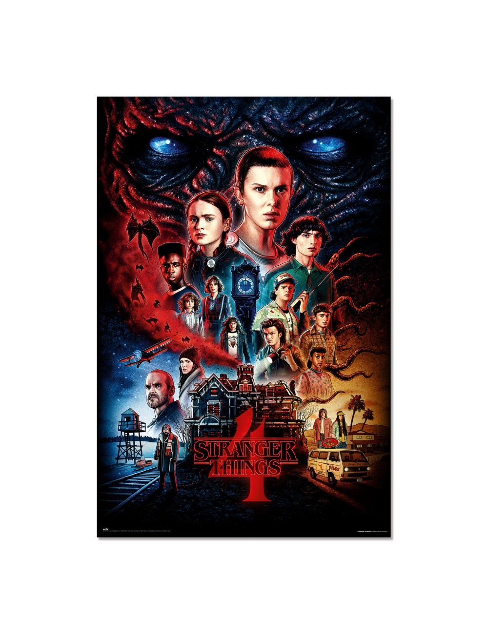 Poster Stranger Things Vecna'S House