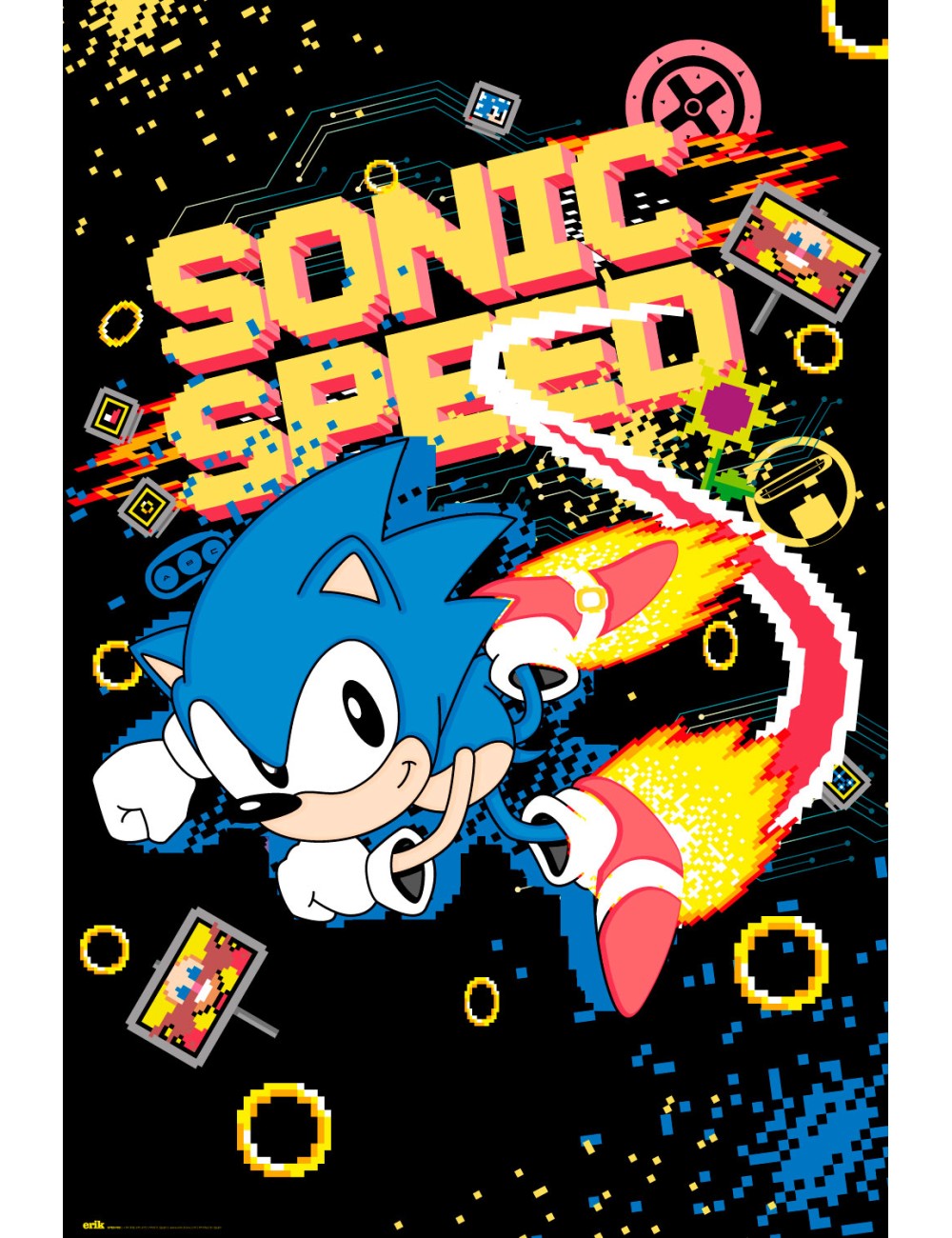 Poster Sonic Speed