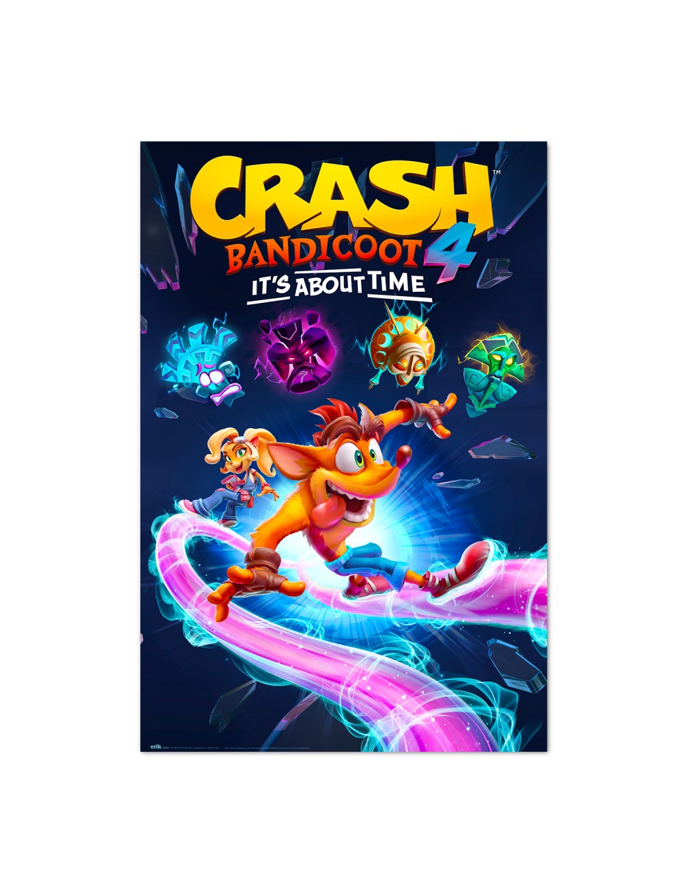Poster Crash Bandicoot It´S About Time
