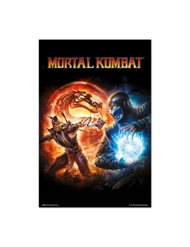 Poster Mortal Kombat 9 Videojogo