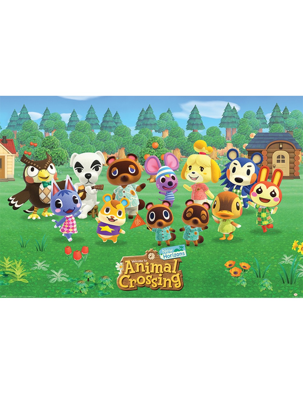 Poster Animal Crossing Line Up