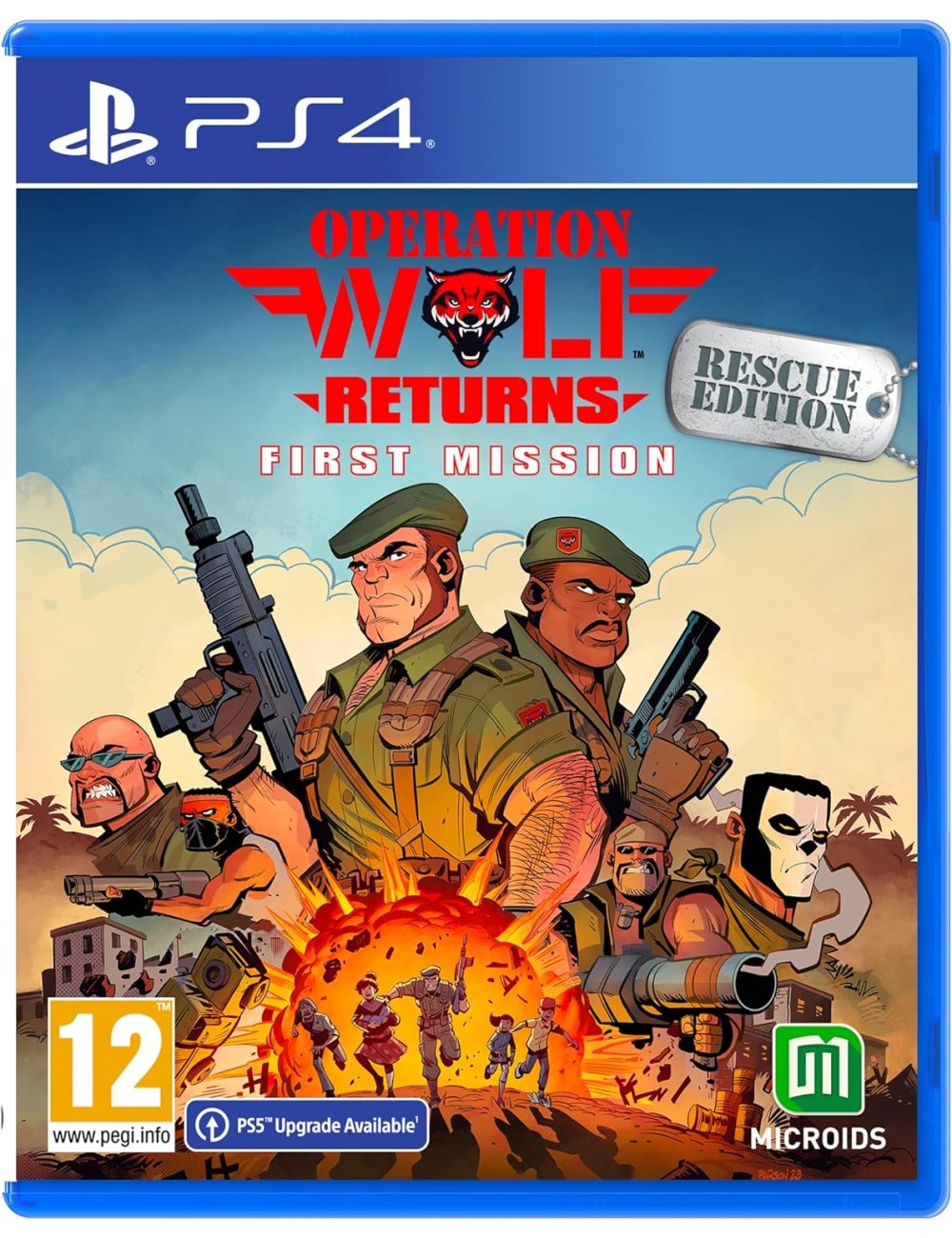 Operation Wolf Returns: First Mission Limited - Rescue Edition PS4