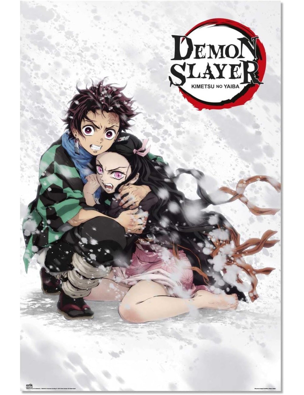 Poster Demon Slayer - Tanjiro e Nezuko
