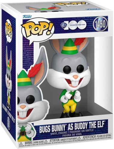Figura Funko POP! Movies: Warner Bros 100th Anniversary - Buggs Bunny as Buddy The Elf 1450
